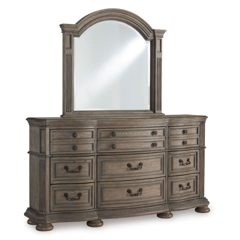 WASHINGTON Comodă lată, 9 sertare