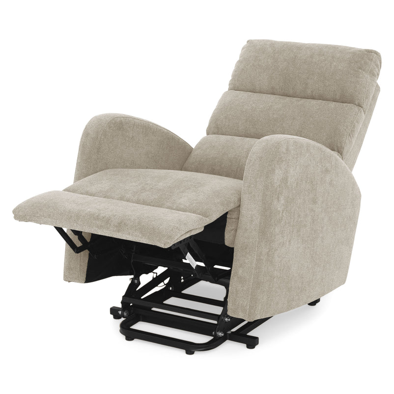 FULTON Fotoliu, lift și recliner electric, stofă