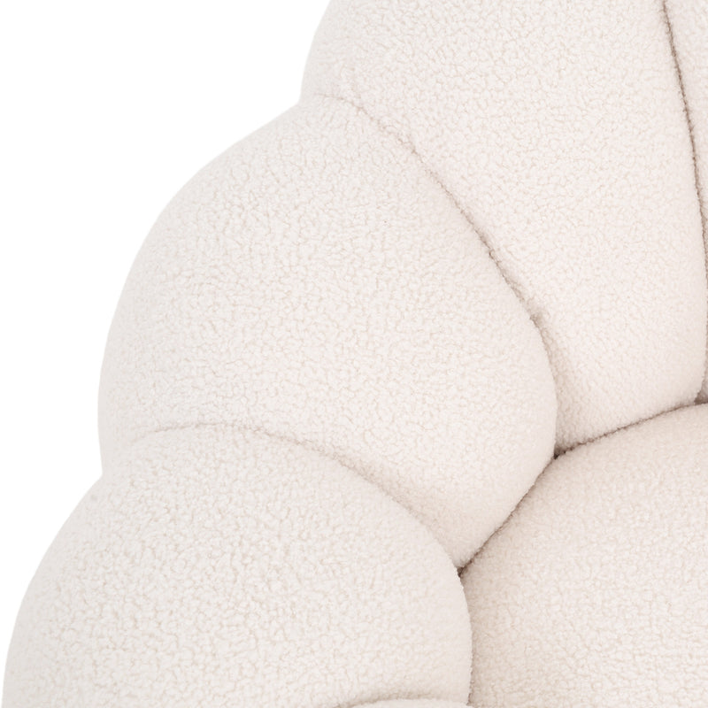 KITRIDGE Set fotoliu rotativ si taburet, stofă