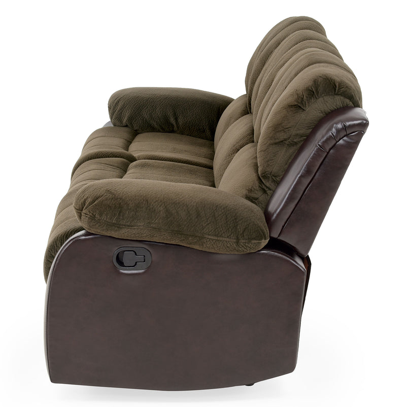 PASADENA Canapea 3 locuri , 2 reclinere manuale, stofă