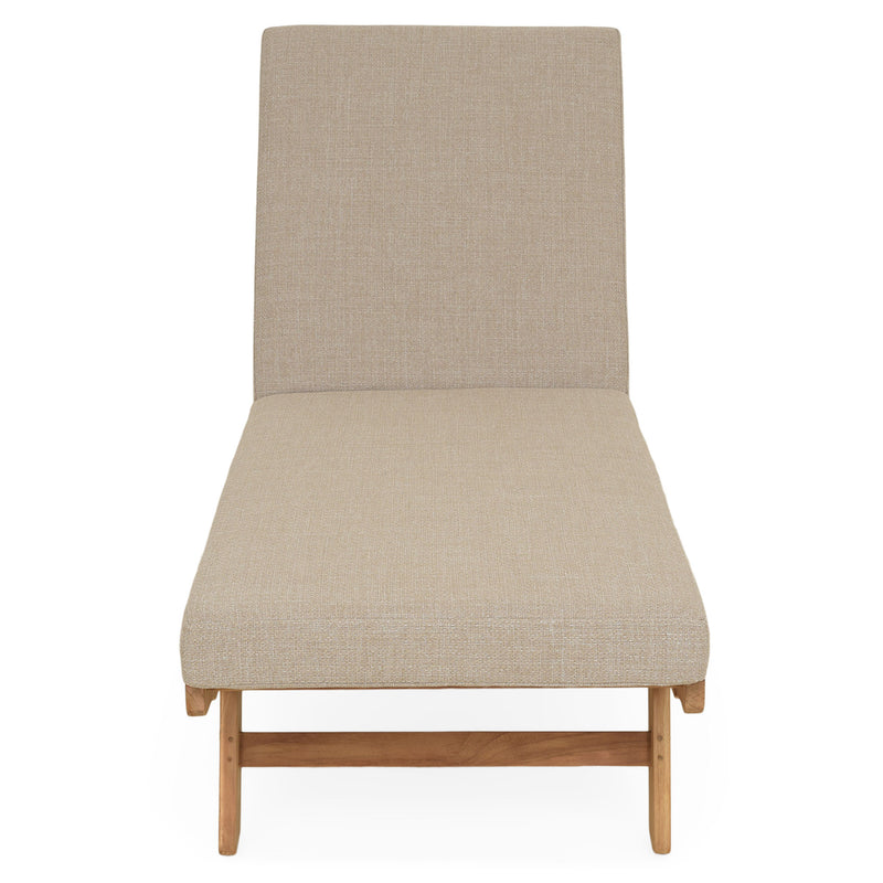 LUXOR Set mobilier terasă/grădină, 2 șezlonguri și măsuță