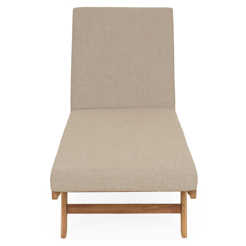 LUXOR Set mobilier terasă/grădină, 2 șezlonguri și măsuță