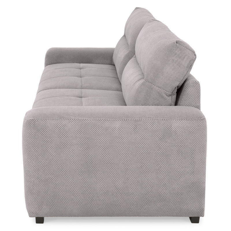 WIDE Canapea extensibilă, 4 locuri, stofă