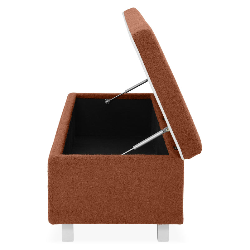 KOLLE Banchetă, ladă depozitare inclusă, stofă