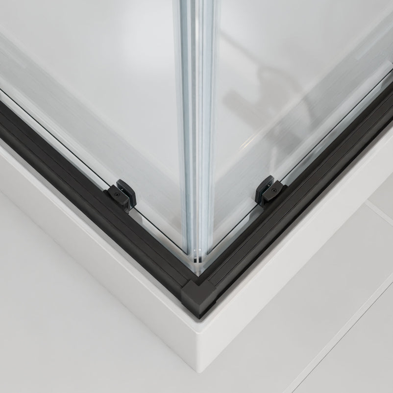 ESSENZA Sistem duș, 80x200cm, sticlă securizată