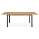 MARCUS/EASY Set mobilier terasă/grădină, 6 scaune și masă extensibilă