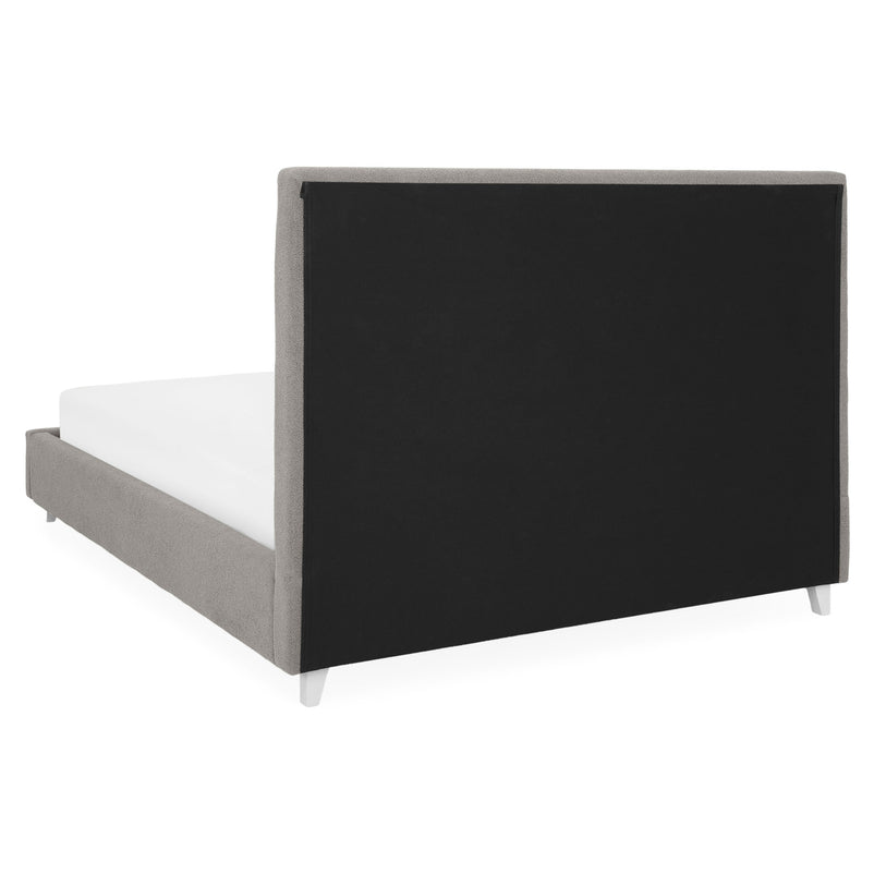 KOLLE Pat tapițat, 160x200cm, somieră și ladă depozitare incluse