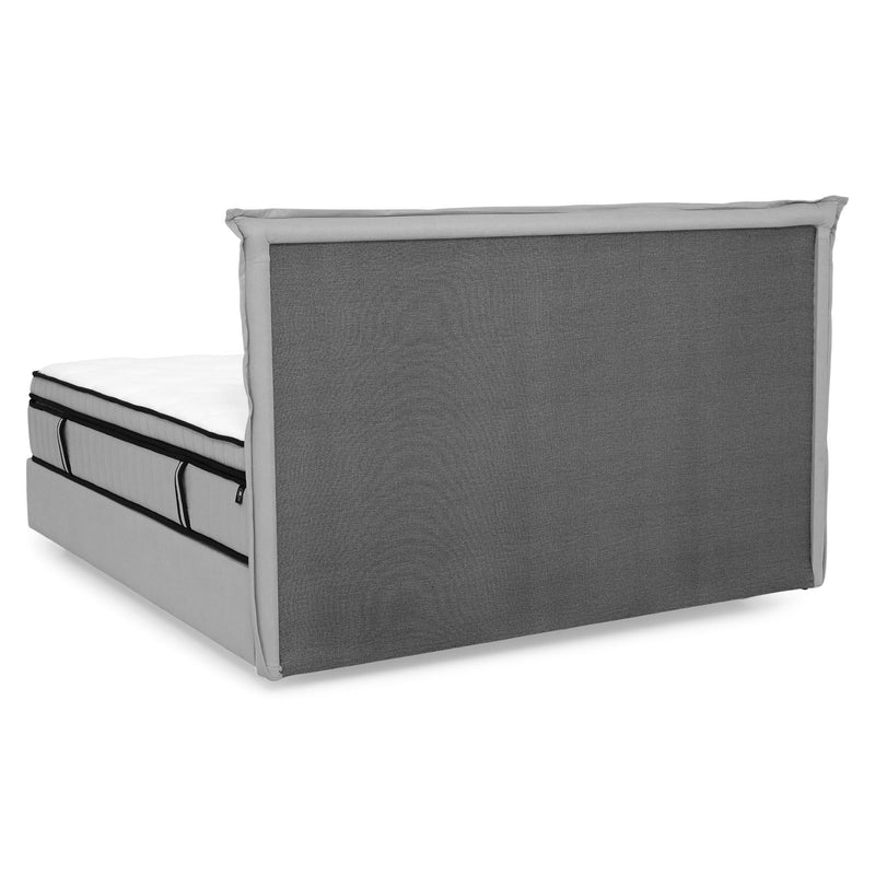 OPERA Pat tapițat, 180x200cm, somieră rabatabilă, ladă și saltea incluse