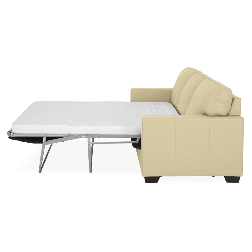 ASWAN Canapea extensibilă, 3 locuri, piele