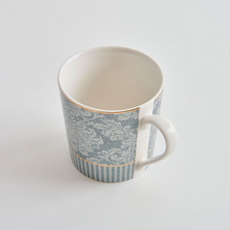 DAMASK Set 2 căni, porțelan, 360ml