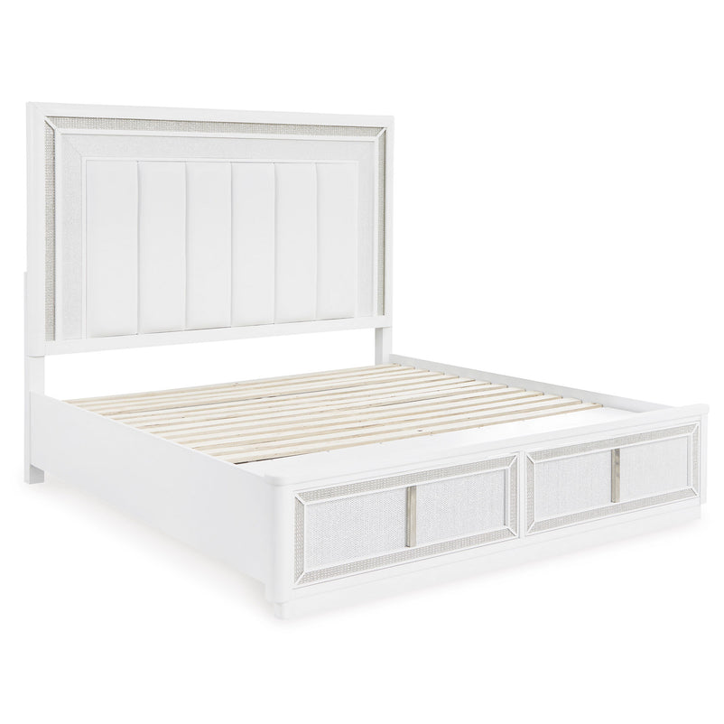 HOLLYWOOD Pat, sertare, somieră și LED incluse