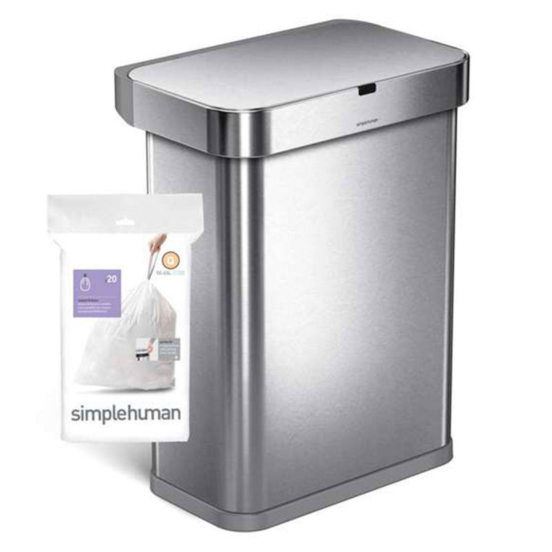 SIMPLEHUMAN Set 60 saci gunoi, 50-65L