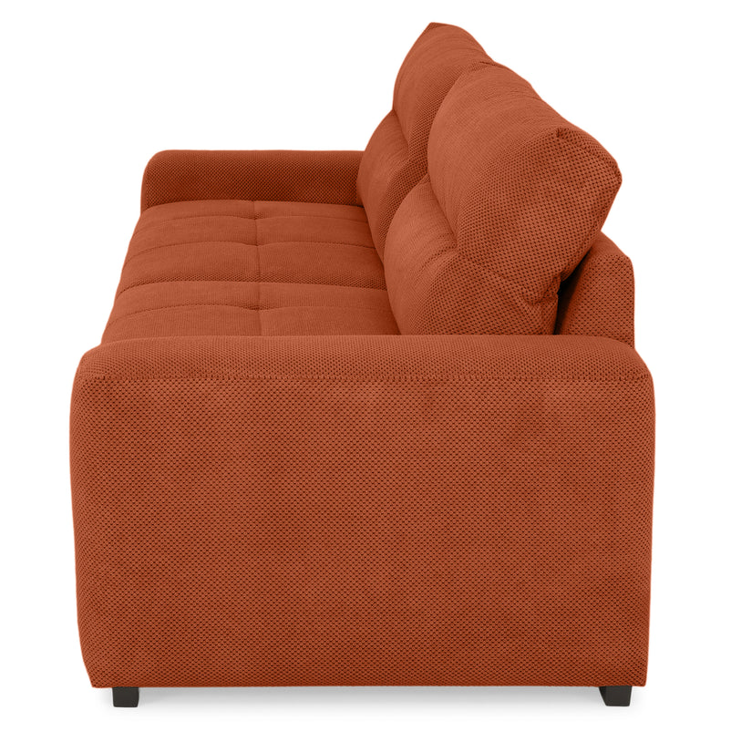 WIDE Canapea extensibilă, 4 locuri, stofă