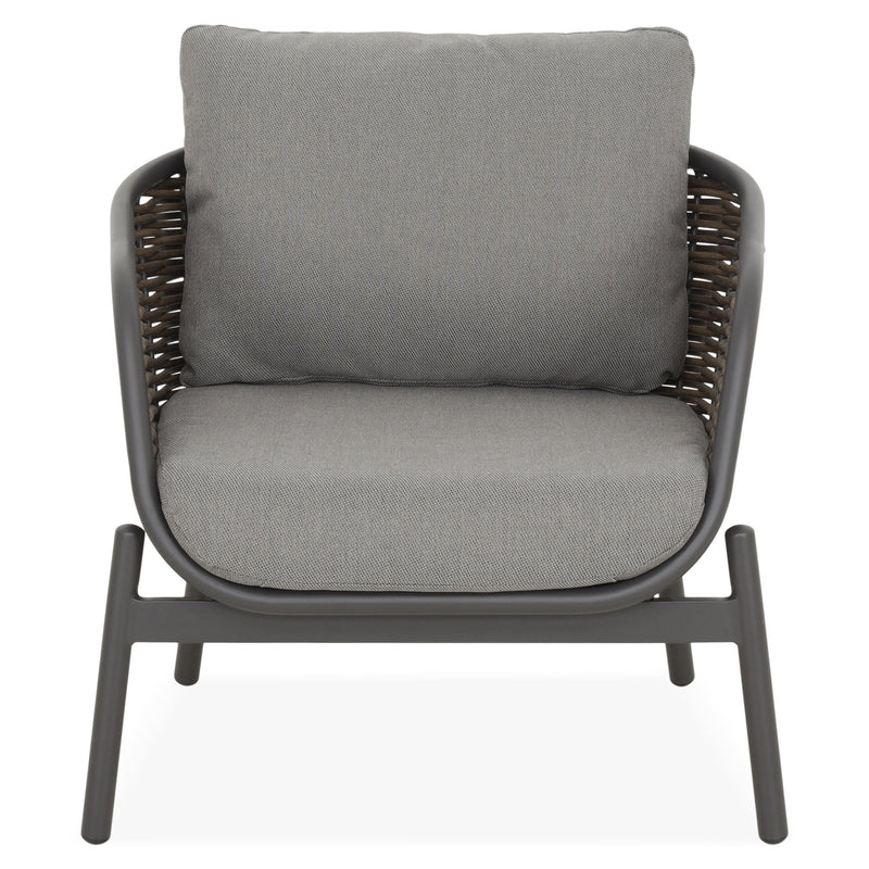 BARI/FERMO Set mobilier terasă/grădină, canapea, 2 fotolii și măsuță