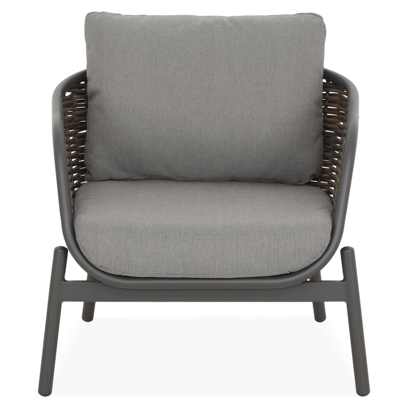 BARI/FERMO Set mobilier terasă/grădină, canapea, 2 fotolii și măsuță