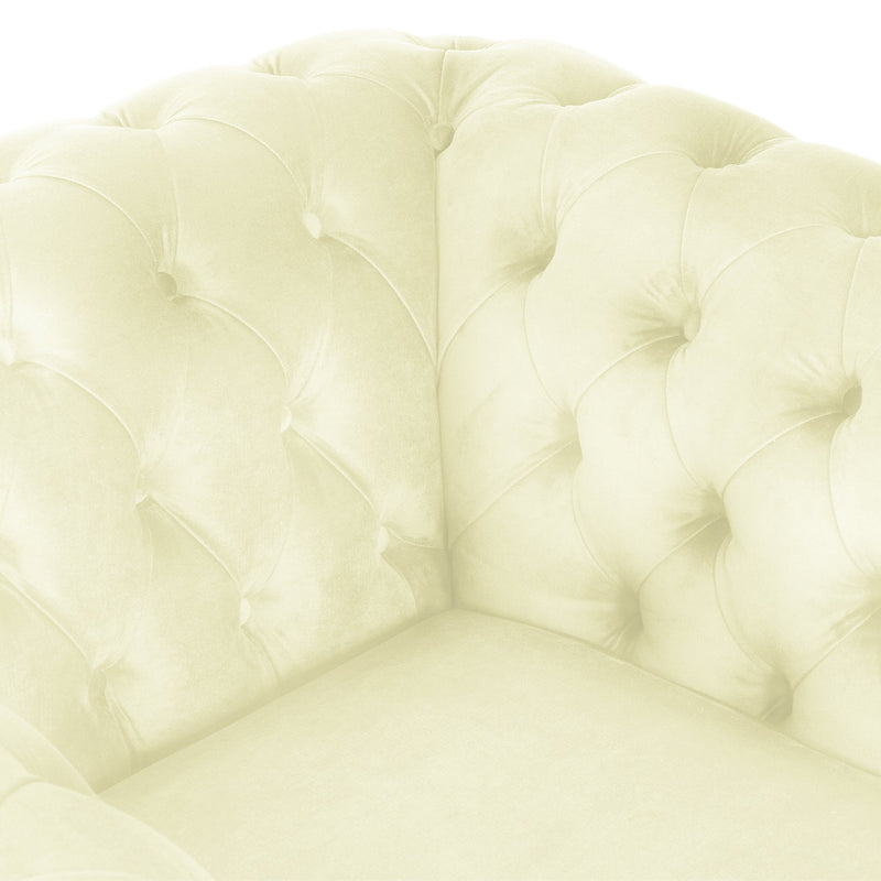 CHESTERFIELD Fotoliu, stofă - Articol resigilat