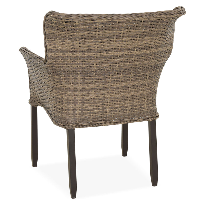 LUCAS Set mobilier terasă/grădină, 6 scaune și masă