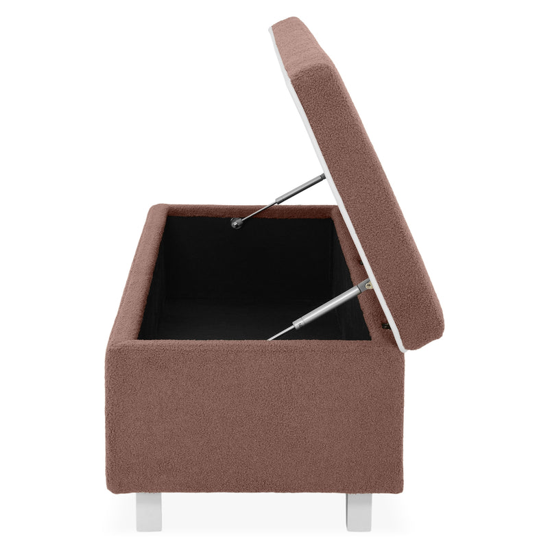 KOLLE Banchetă, ladă depozitare inclusă, stofă