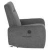 SAN ANTONIO Fotoliu cu recliner electric, stofă