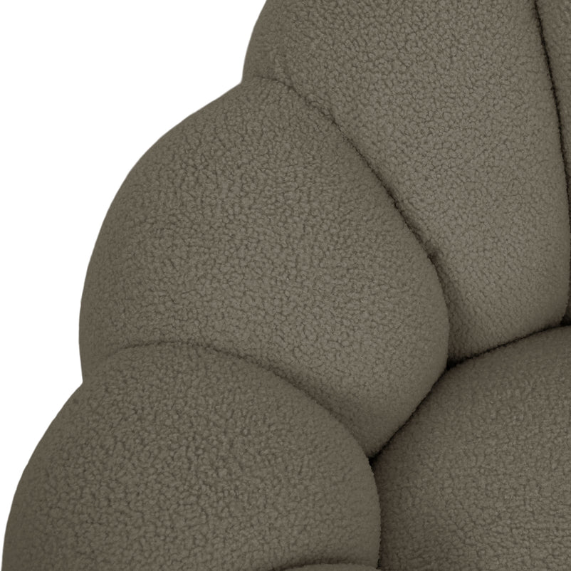 KITRIDGE Set mobilier, fotoliu rotativ și taburet