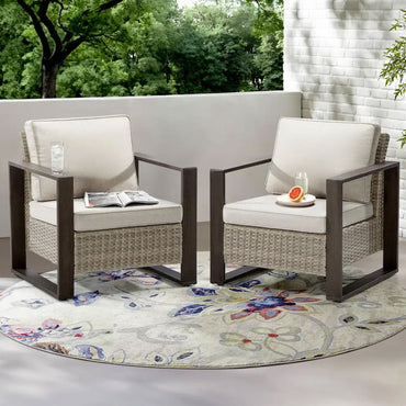 LONDON Set mobilier terasă/grădină, 2 fotolii