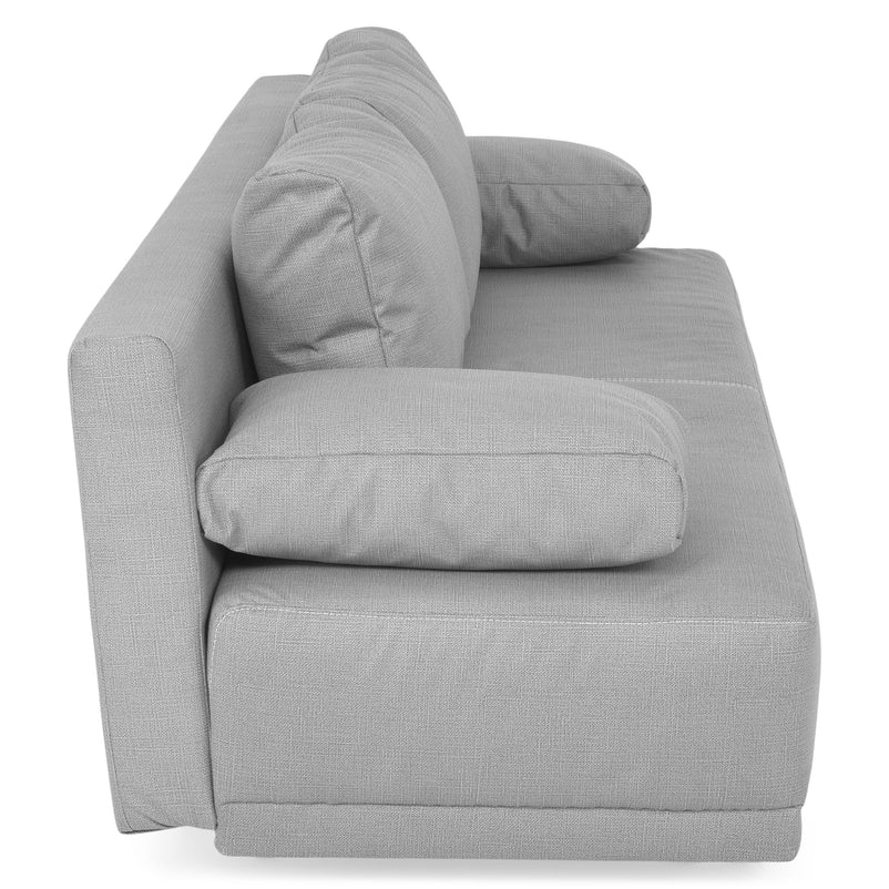NOYER Canapea extensibilă, 3 locuri, stofă