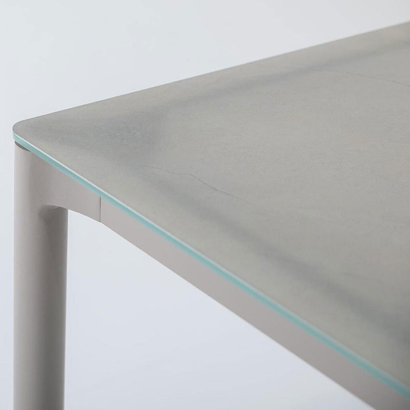 CALOOCAN Set mobilier terasă/grădină, 4 scaune și masă