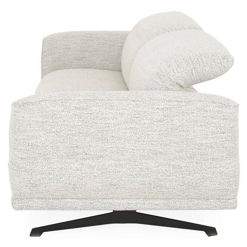 TAMWORTH Canapea 3 locuri, mecanism spătar și tetiere, stofă