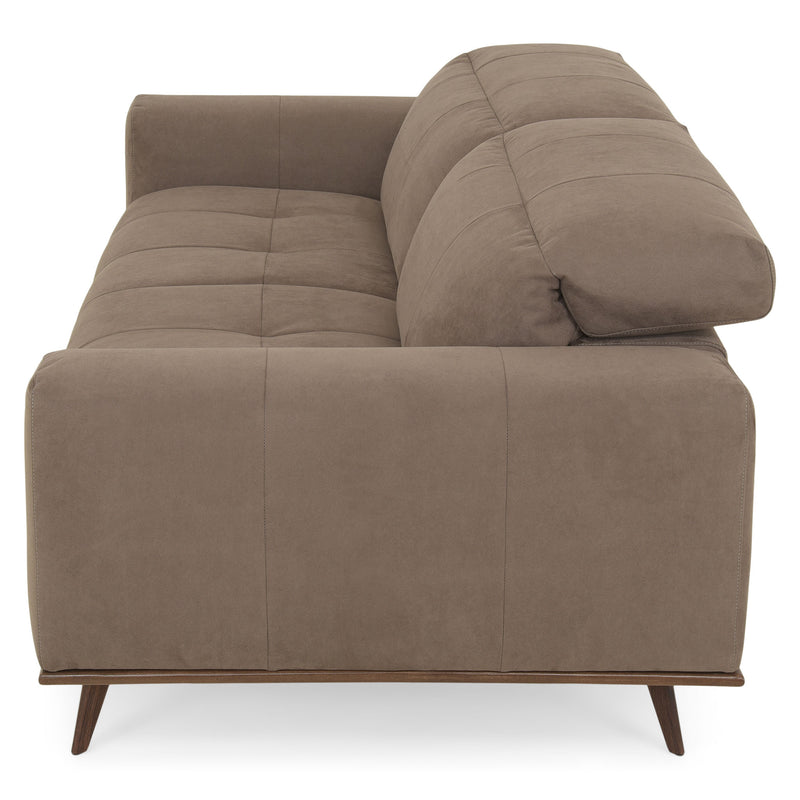 DENTON Canapea 3 locuri, mecanism tetiere, stofă