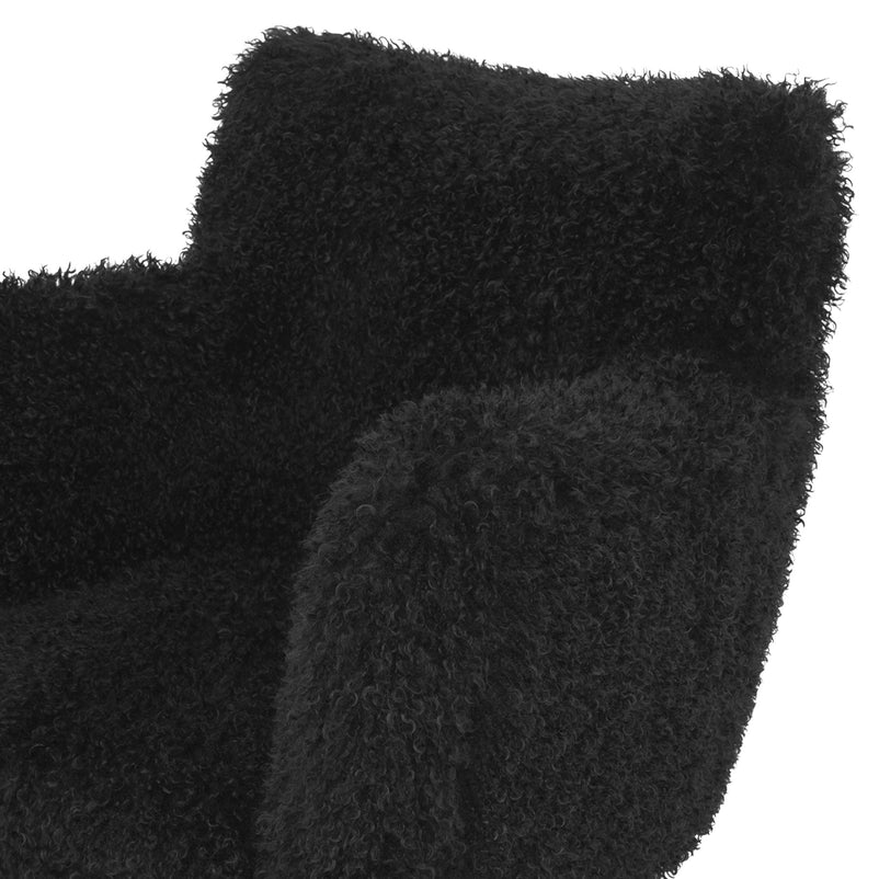 ANVIK Fotoliu,  imitație blană