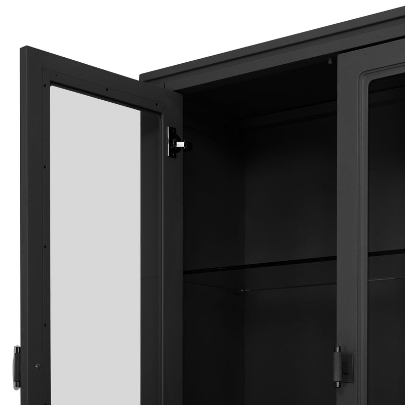 JACKSON Vitrină 4 uși