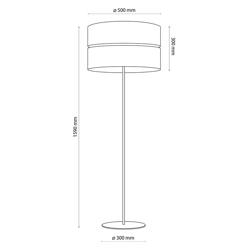 NICOL Lampadar 1x15W E27