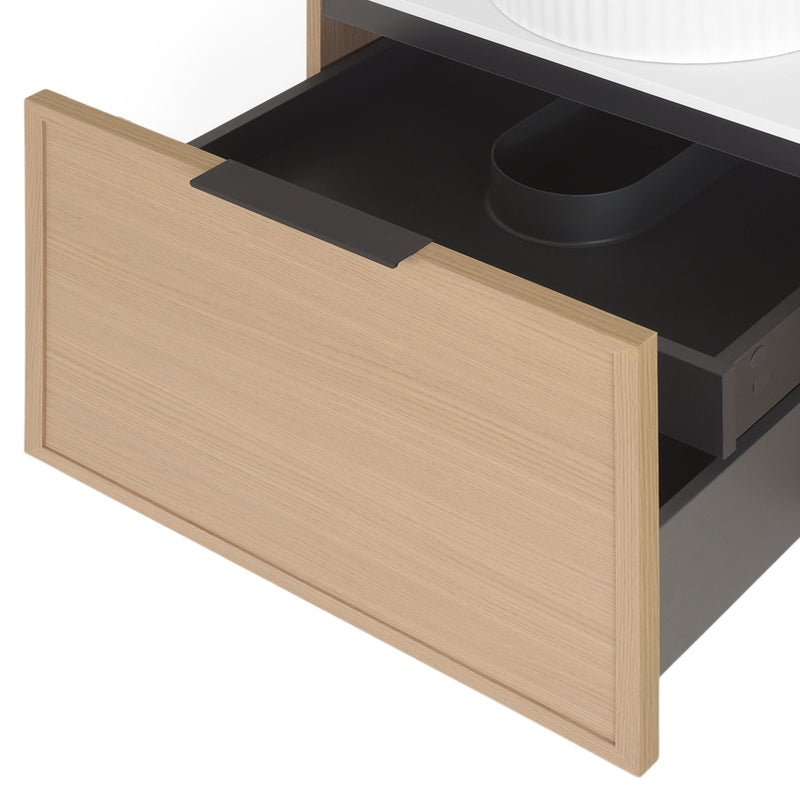 ARTEMIDE/HORIK Set mobilier baie, mască lavoar, top, 2 lavoare