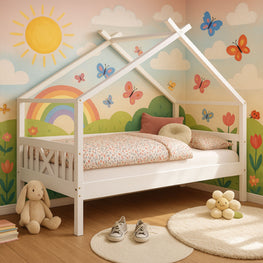 STARS Pat copii, 90x200 cm, somieră inclusă