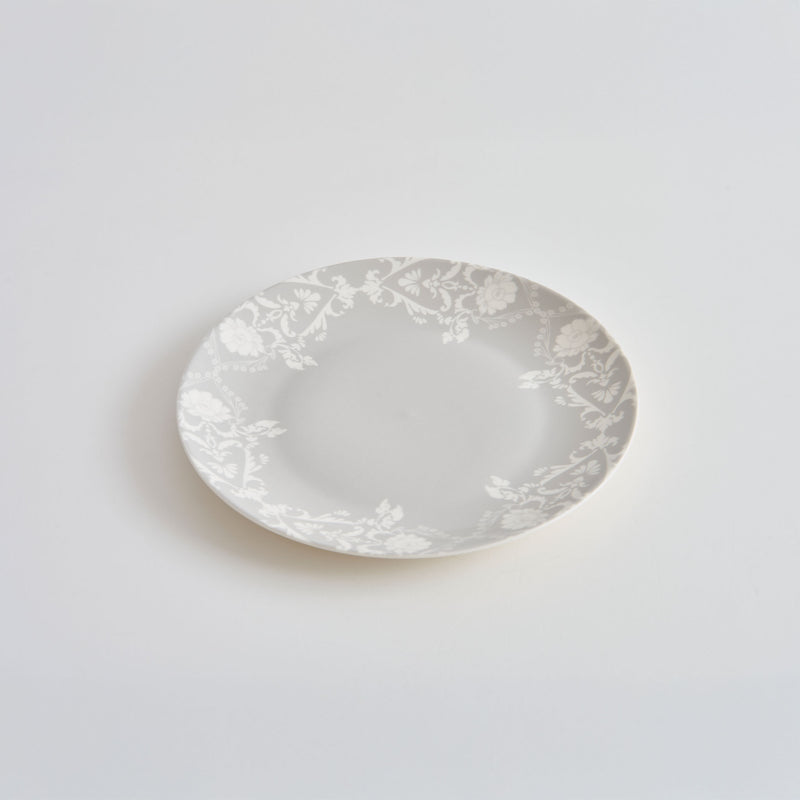 TIFFANY Set 4 farfurii desert, porțelan, D.20cm