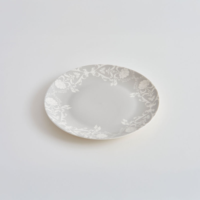 TIFFANY Set 4 farfurii desert, porțelan, D.20cm