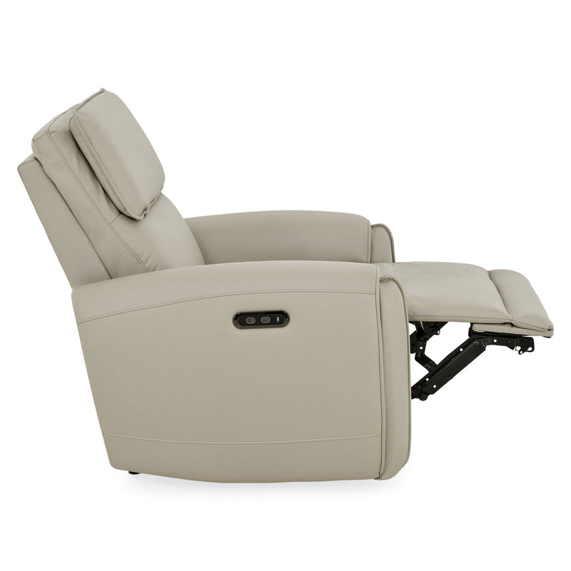 NEBRASKA Fotoliu, recliner electric și port USB, stofă