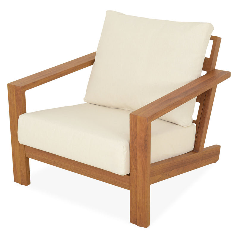 ALEXANDRIA Set mobilier terasă/grădină, 2 fotolii, canapea și măsuță