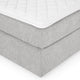 CARLINI Pat tapițat 160x200 cm, saltea și topper incluse