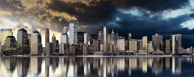 GOLD CITY Tablou canvas