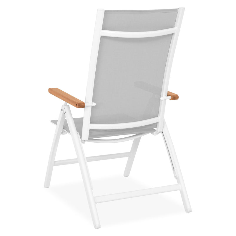 EASY Scaun cu spătar reglabil și pliabil exterior