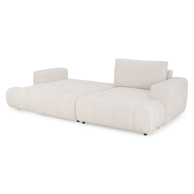 LAZIO Colțar extensibil, șezlong dreapta, stofă