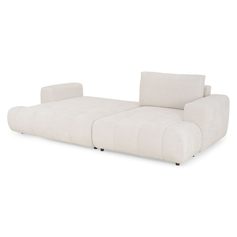 LAZIO Colțar extensibil, șezlong dreapta, stofă