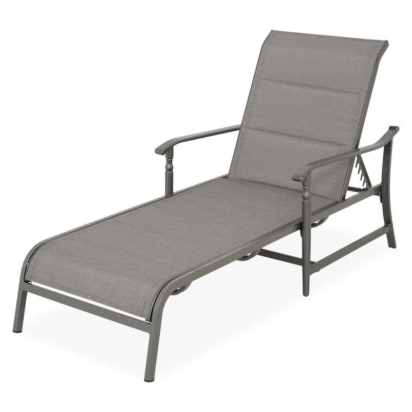 SOPHIA Set mobilier terasă/grădină, 2 șezlonguri și măsuță