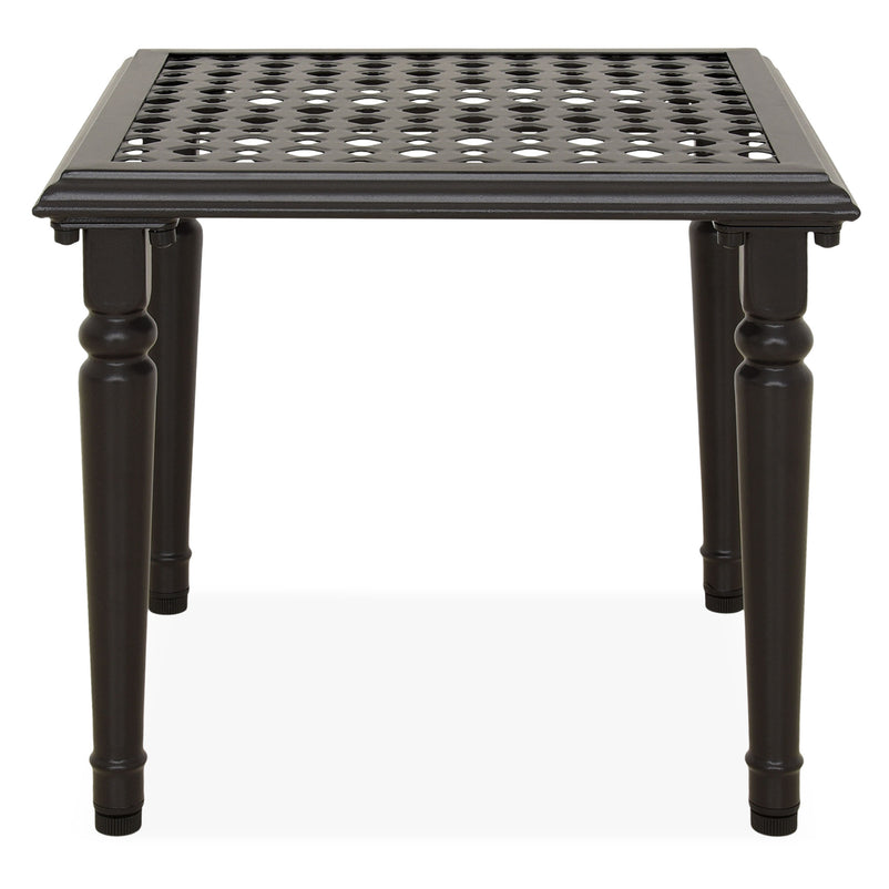 LAUREL Set mobilier terasă/grădină, 2 fotolii și măsuță colț