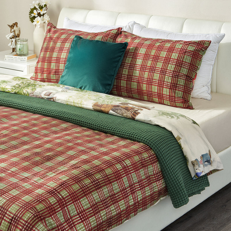 FUNES Set așternut 4 piese, 200x220cm