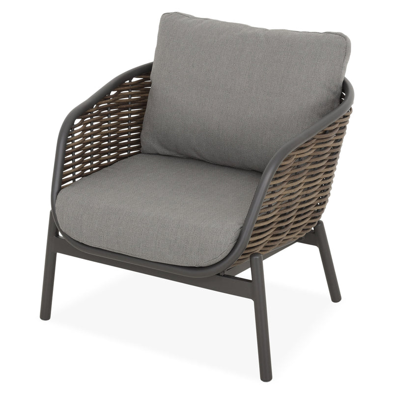 BARI/FERMO Set mobilier terasă/grădină, canapea, 2 fotolii și măsuță