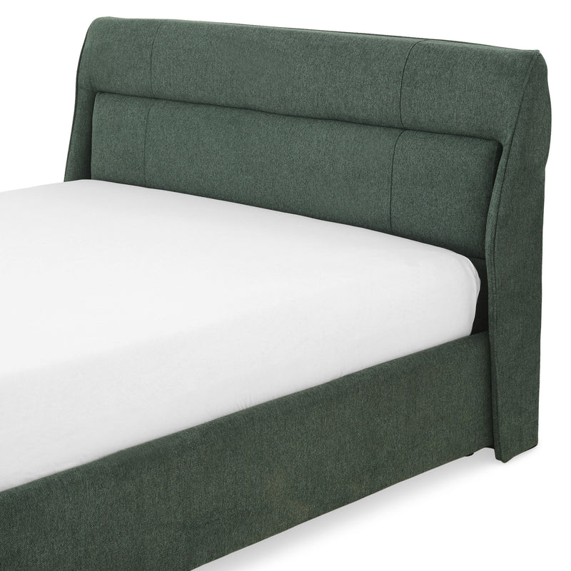 ADRIA Pat tapițat, 160x200cm, somieră inclusă