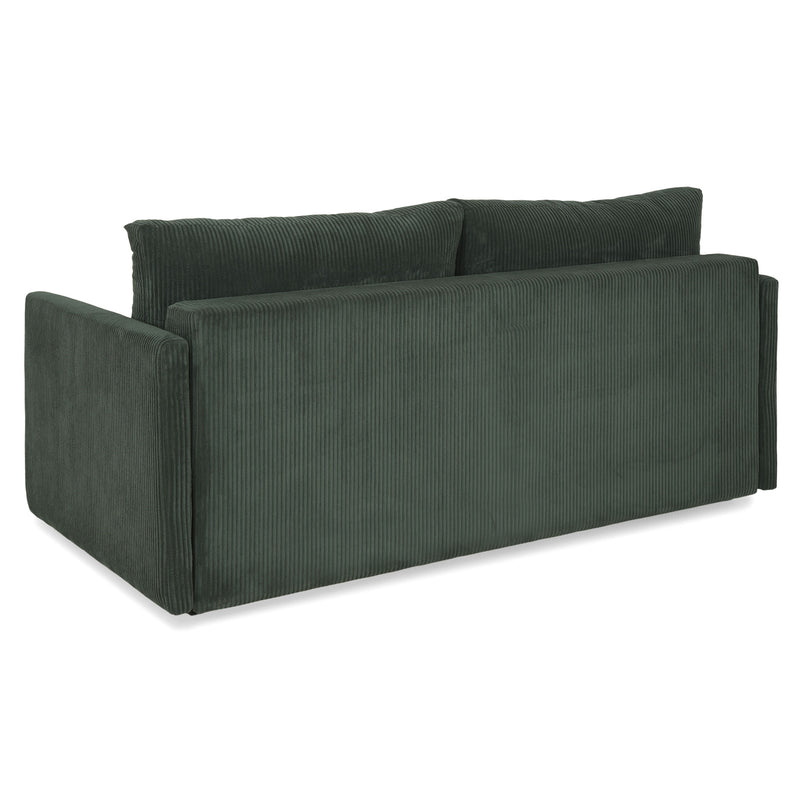 HALVER Canapea extensibilă, 3 locuri, stofă