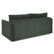 HALVER Canapea extensibilă, 3 locuri, stofă